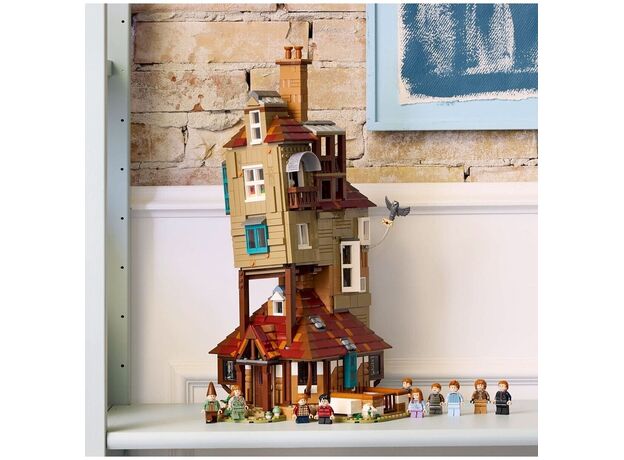 لگو هری پاتر مدل خانه Burrow خانواده ویزلی نسخه کلکسیونی (76437), image 4