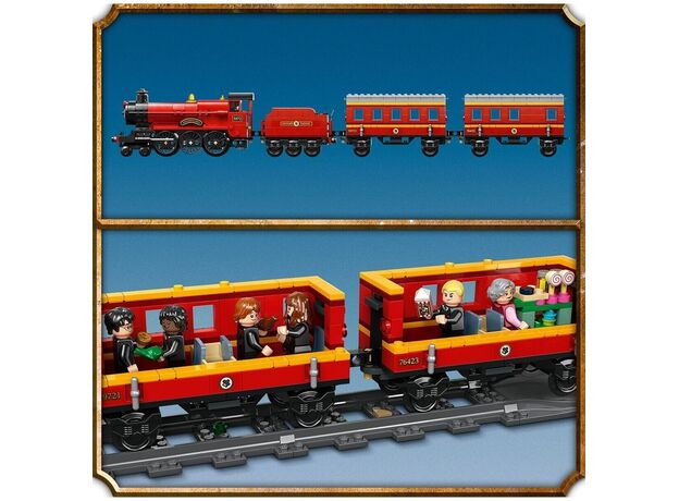 لگو هری پاتر مدل قطار هاگوارتز اکسپرس در ایستگاه هاگزمید (76423), image 10