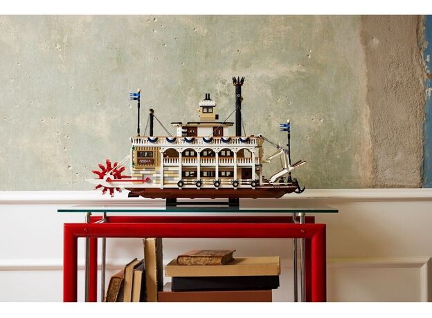 لگو آیدیاز مدل قایق بخار رودخانه ای (21356), image 6