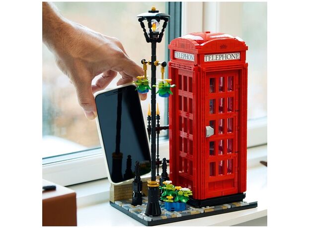 لگو آیدیاز مدل کیوسک تلفن قرمز لندن (21347), image 7