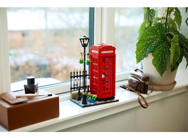 لگو آیدیاز مدل کیوسک تلفن قرمز لندن (21347), image 8