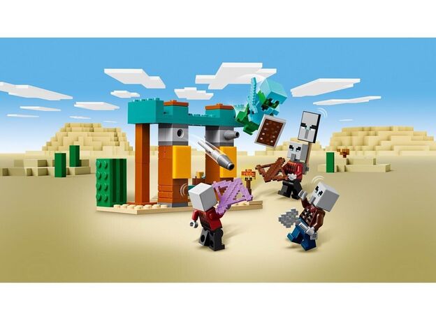 لگو ماینکرافت مدل گشت ‌زنی ایلاجرها در بیابان (21267), image 8
