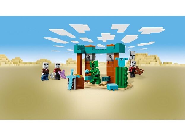لگو ماینکرافت مدل گشت ‌زنی ایلاجرها در بیابان (21267), image 7