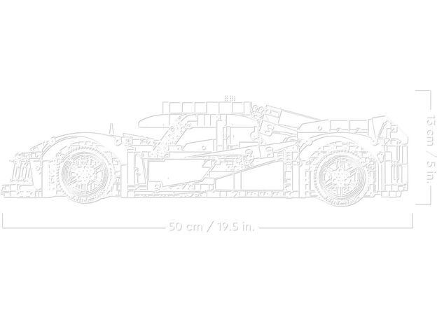 لگو تکنیک مدل پژو هیبریدی هایپرکار (42156), image 21