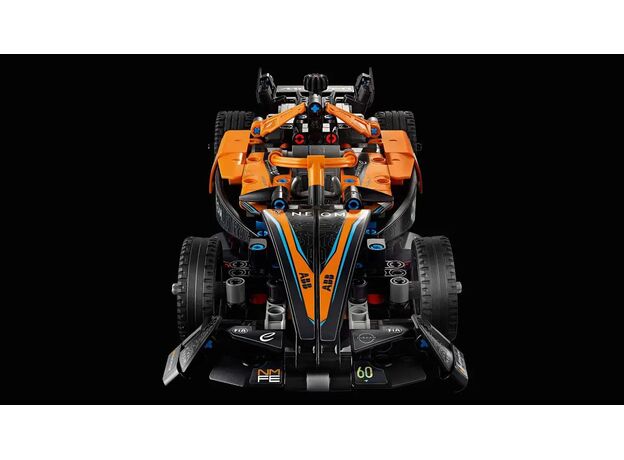 لگو تکنیک مدل ماشین مسابقه‌ ای فرمول E نئوم مک ‌لارن عقب کش (42169), image 7