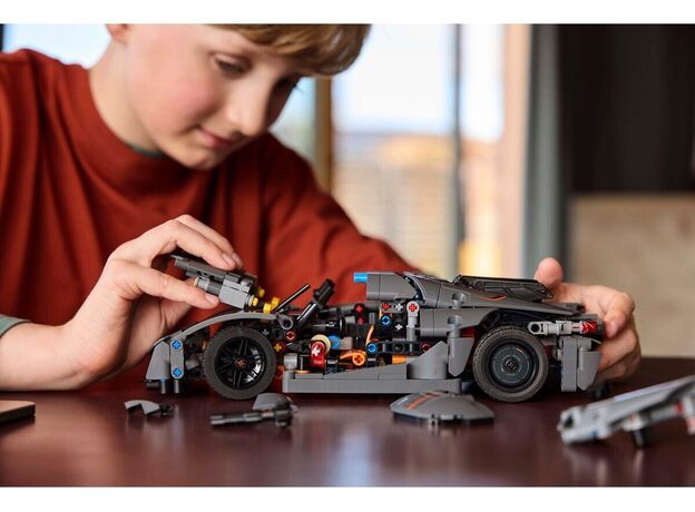 لگو تکنیک مدل هایپرکار خاکستری Koenigsegg Jesko Absolute (42173), image 6