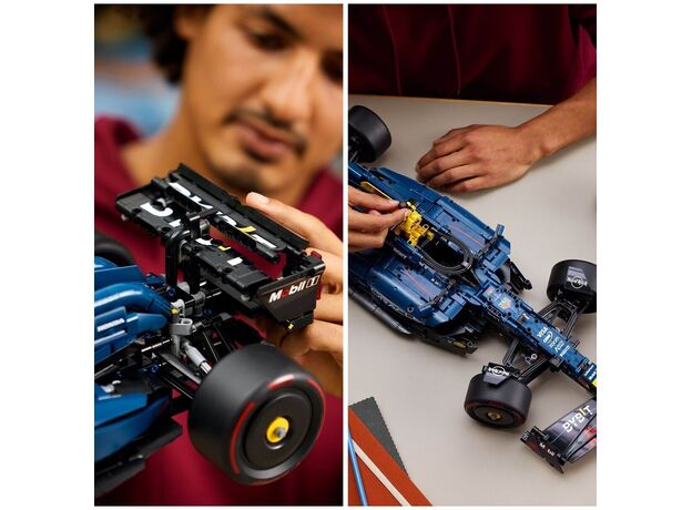 لگو تکنیک مدل خودروی فرمول یک RB20 تیم ردبول ریسینگ اوراکل (42206), image 10