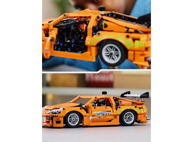 لگو تکنیک مدل تویوتا سوپرا MK4 سریع و خشن (42204), image 11