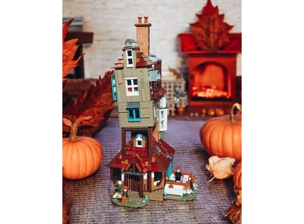 لگو هری پاتر مدل خانه Burrow خانواده ویزلی نسخه کلکسیونی (76437), image 9