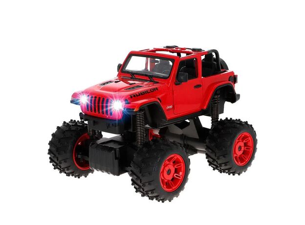 ماشین کنترلی آفرودی Jeep Wrangler JL قرمز راستار با مقیاس 1:14, تنوع: 79410-Red, image 10