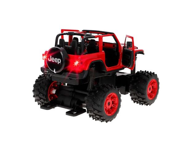 ماشین کنترلی آفرودی Jeep Wrangler JL قرمز راستار با مقیاس 1:14, تنوع: 79410-Red, image 11