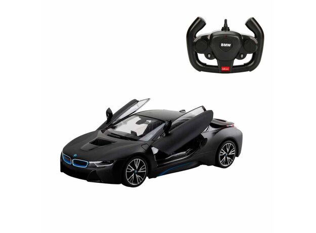 ماشین کنترلی ب ام و I8 مشکی مات راستار با مقیاس 1:14, تنوع: 71060-Black, image 4