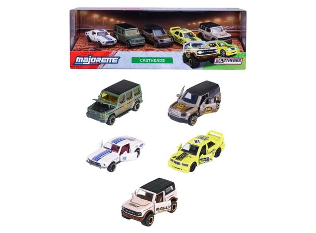 پک 5 تايی ماشين های فلزی Majorette مدل Castheads Series, image 