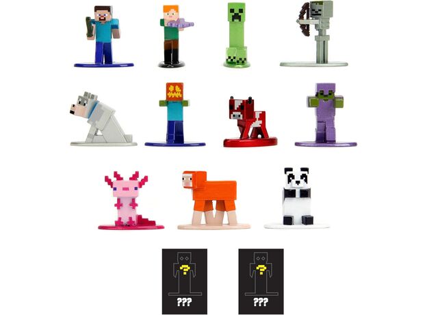 پک سورپرایزی فیگور فلزی 4 سانتی ماینکرافت Minecraft, image 3