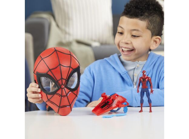 ست فیگور 15 سانتی اسپایدرمن به همراه ماسک و وب اسلینگر مارول, image 2
