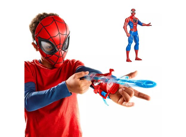 ست فیگور 15 سانتی اسپایدرمن به همراه ماسک و وب اسلینگر مارول, image 7