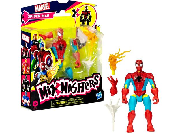 فیگور 12 سانتی اسپایدرمن سری MixMashers مارول, تنوع: F9213-Spider-Man, image 