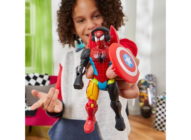 فیگور 12 سانتی اسپایدرمن سری MixMashers مارول, تنوع: F9213-Spider-Man, image 2