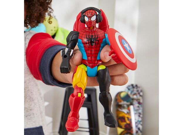 فیگور 12 سانتی اسپایدرمن سری MixMashers مارول, تنوع: F9213-Spider-Man, image 4