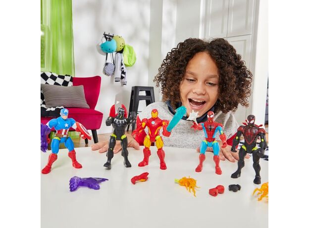 فیگور 12 سانتی آیرون اسپایدر سری MixMashers مارول, تنوع: F9217-Spider-Man, image 10