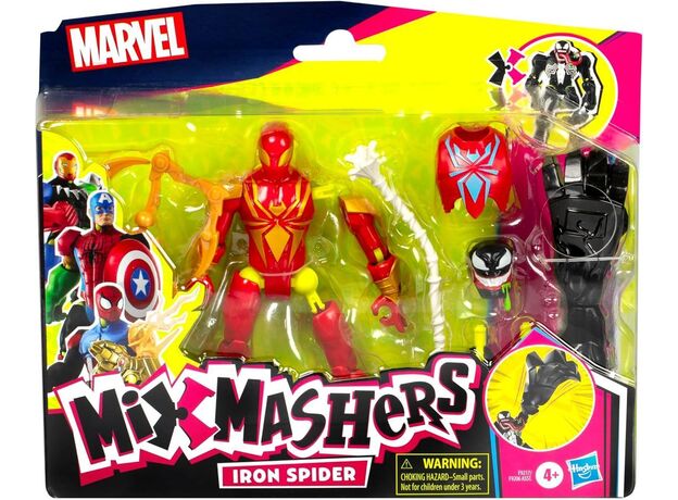 فیگور 12 سانتی آیرون اسپایدر سری MixMashers مارول, تنوع: F9217-Spider-Man, image 13