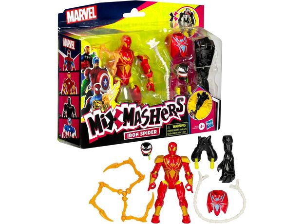 فیگور 12 سانتی آیرون اسپایدر سری MixMashers مارول, تنوع: F9217-Spider-Man, image 