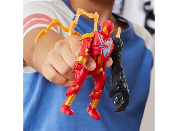 فیگور 12 سانتی آیرون اسپایدر سری MixMashers مارول, تنوع: F9217-Spider-Man, image 4