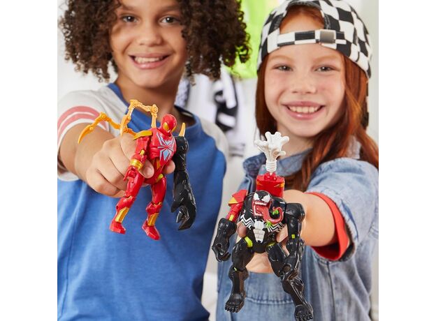 فیگور 12 سانتی آیرون اسپایدر سری MixMashers مارول, تنوع: F9217-Spider-Man, image 7