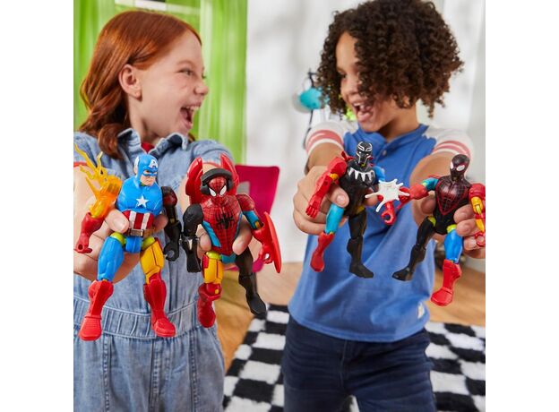 فیگور 12 سانتی آیرون اسپایدر سری MixMashers مارول, تنوع: F9217-Spider-Man, image 8