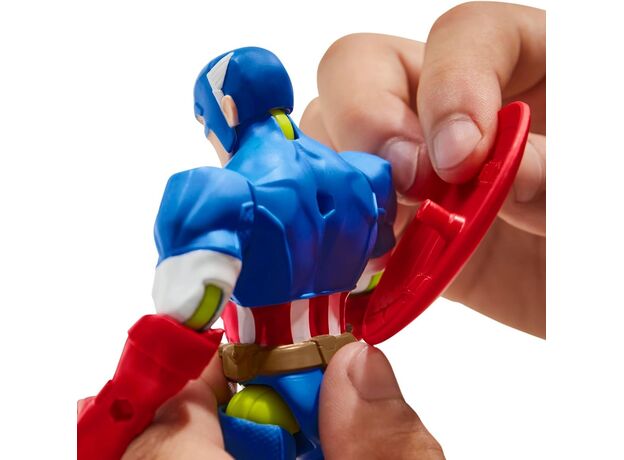 فیگور 12 سانتی کاپیتان آمریکا سری MixMashers مارول, تنوع: F9267-Captain America, image 11