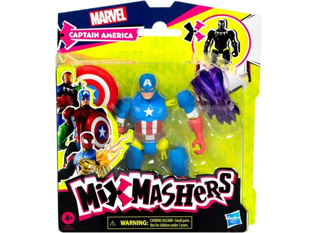 فیگور 12 سانتی کاپیتان آمریکا سری MixMashers مارول, تنوع: F9267-Captain America, image 13