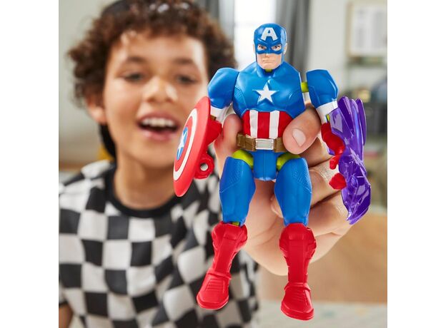 فیگور 12 سانتی کاپیتان آمریکا سری MixMashers مارول, تنوع: F9267-Captain America, image 2