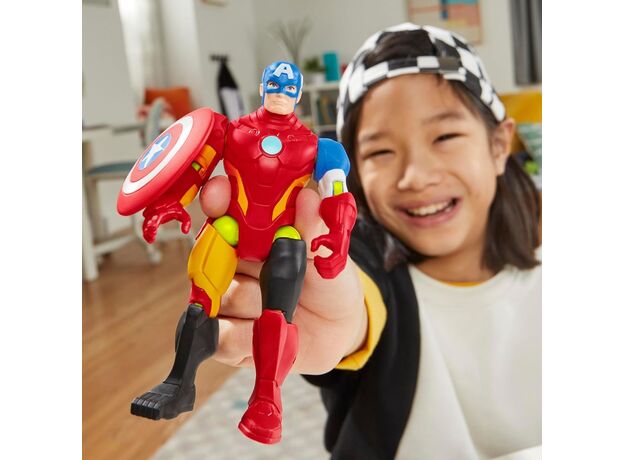 فیگور 12 سانتی کاپیتان آمریکا سری MixMashers مارول, تنوع: F9267-Captain America, image 4