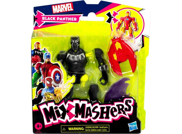 فیگور 12 سانتی پلنگ سیاه سری MixMashers مارول, تنوع: F9268-Black Panther, image 13