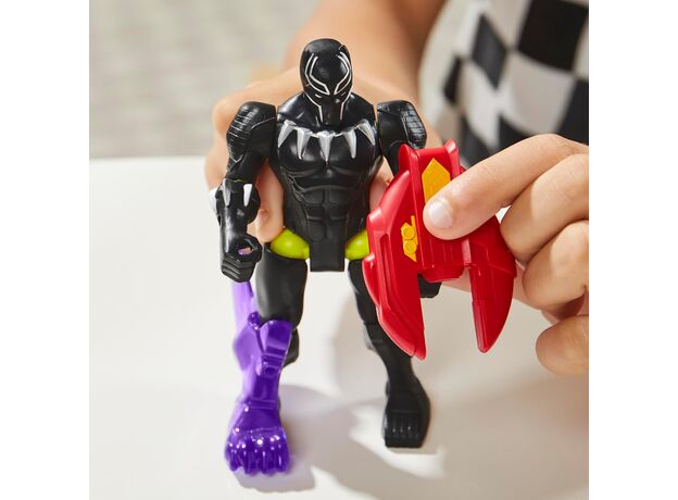 فیگور 12 سانتی پلنگ سیاه سری MixMashers مارول, تنوع: F9268-Black Panther, image 5