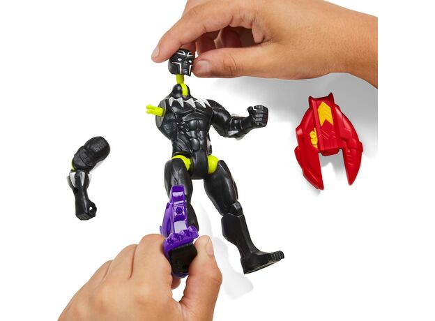 فیگور 12 سانتی پلنگ سیاه سری MixMashers مارول, تنوع: F9268-Black Panther, image 9
