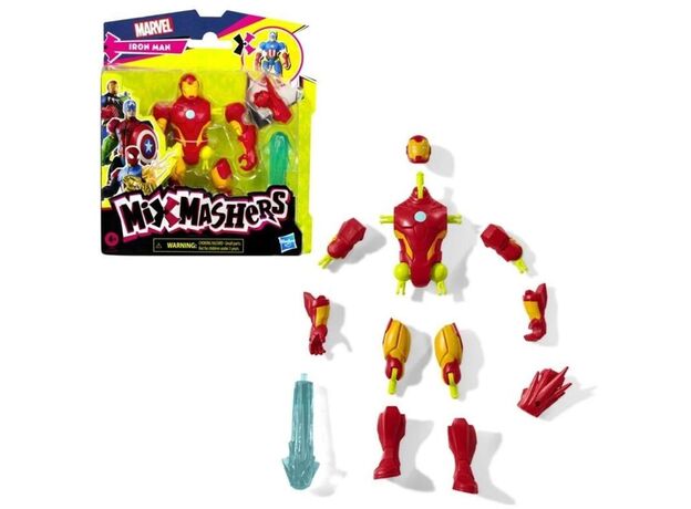 فیگور 12 سانتی مرد آهنی سری MixMashers مارول, تنوع: F9269-Iron Man, image 