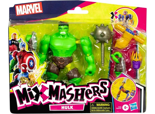 فیگور 12 سانتی هالک سری MixMashers مارول, تنوع: F9270-Hulk, image 13