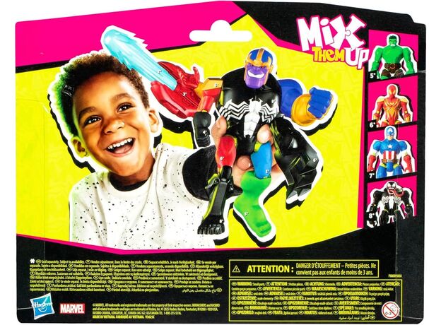 فیگور 12 سانتی تانوس سری MixMashers مارول, تنوع: F9271-Thanos, image 15
