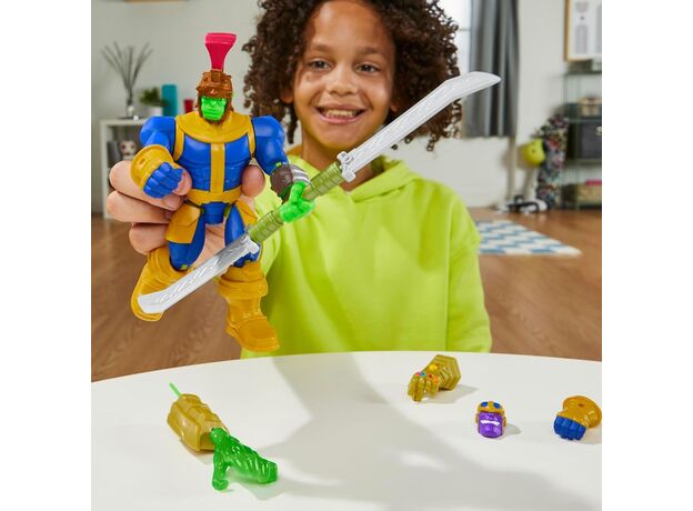فیگور 12 سانتی تانوس سری MixMashers مارول, تنوع: F9271-Thanos, image 6