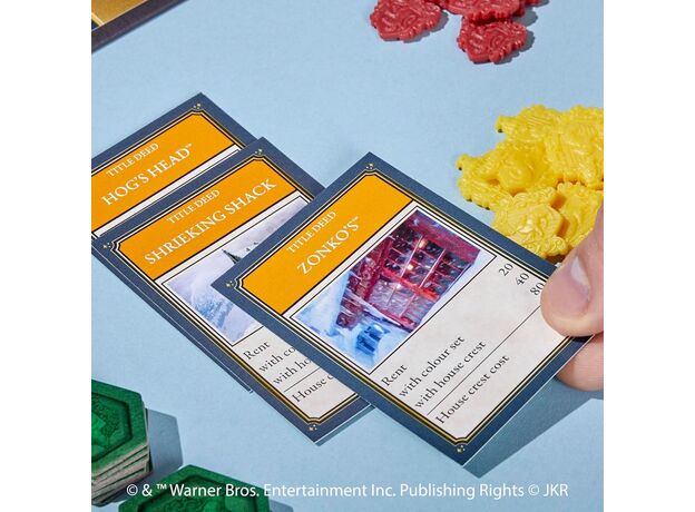 بازی فکری مونوپولی Monopoly مدل Harry Potter یک ماجراجویی جادویی در هاگوارتز, image 10