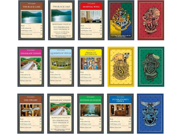 بازی فکری مونوپولی Monopoly مدل Harry Potter یک ماجراجویی جادویی در هاگوارتز, image 12
