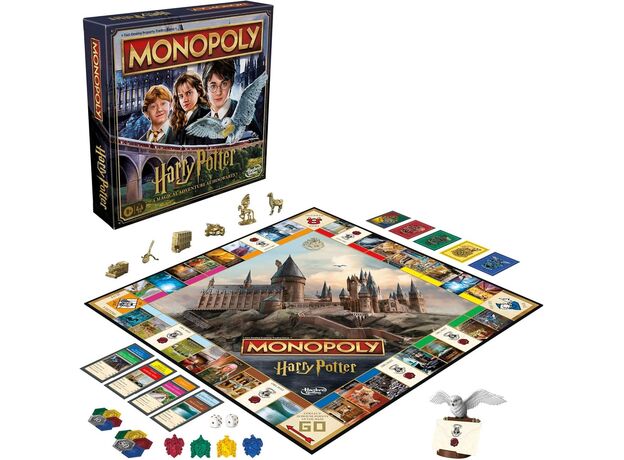 بازی فکری مونوپولی Monopoly مدل Harry Potter یک ماجراجویی جادویی در هاگوارتز, image 