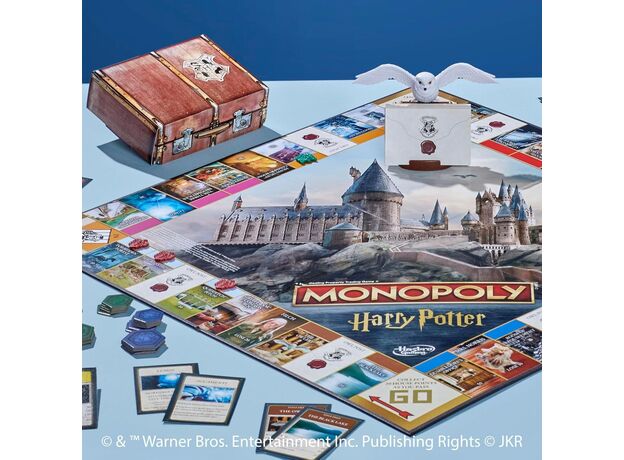 بازی فکری مونوپولی Monopoly مدل Harry Potter یک ماجراجویی جادویی در هاگوارتز, image 2