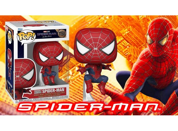 فیگور 9 سانتی فانکو پاپ محله دوست داشتنی اسپایدرمن (1158), image 7