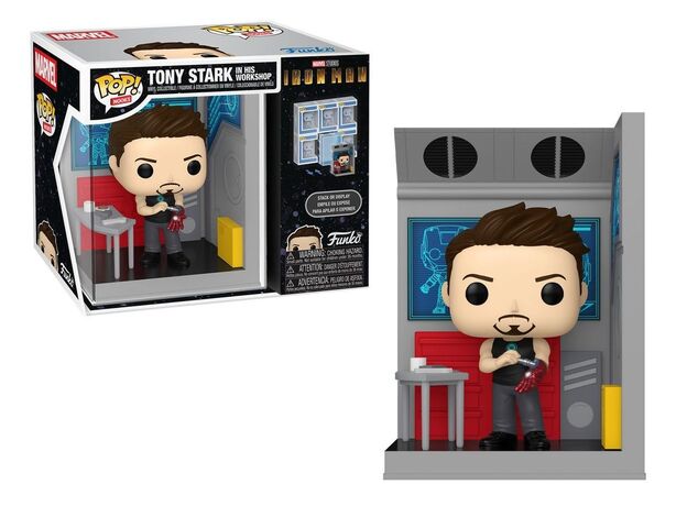 فیگور 9 سانتی فانکو پاپ نوکس تونی استارک در کارگاه, image 