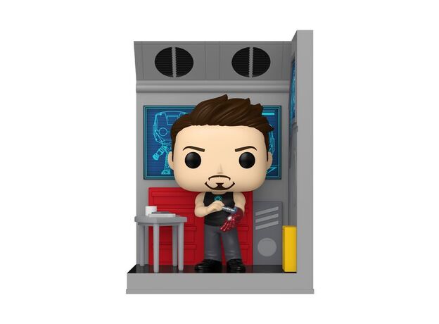 فیگور 9 سانتی فانکو پاپ نوکس تونی استارک در کارگاه, image 3