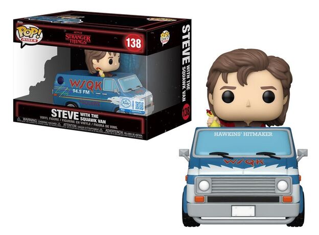 فیگور اسپشیال 9 سانتی فانکو پاپ استیو سوار بر ون اسکواک (138), image 