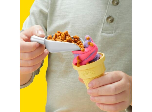 ست خمیر بازی بستنی ساز رنگین کمانی Play Doh, image 10