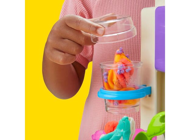 ست خمیر بازی بستنی ساز رنگین کمانی Play Doh, image 11